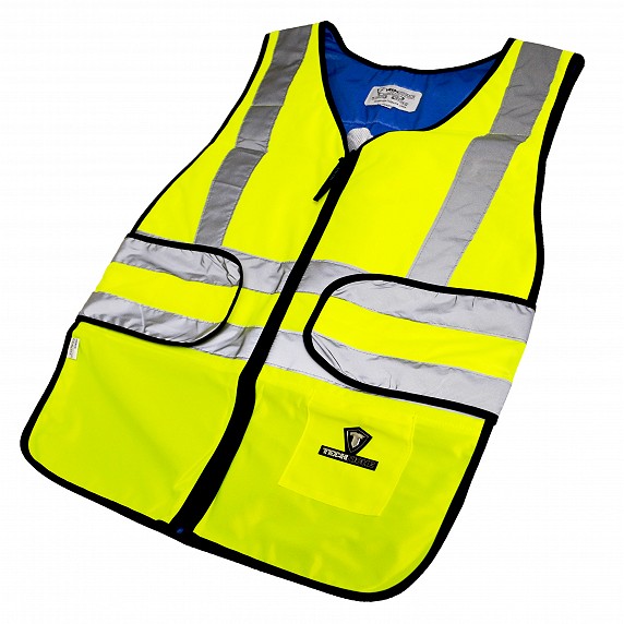 EZCool® ANSI Type R Class 2 Evaporative Cooling Safety Vests HiViz